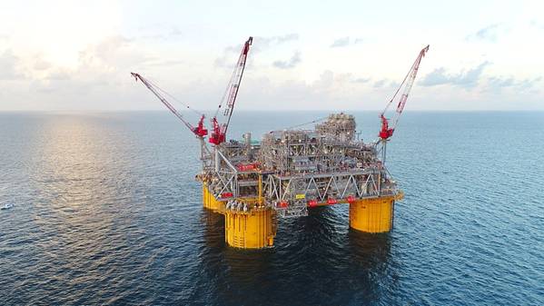 The Shell Appomattox deep-water platform in U.S. Gulf of Mexico -  Copyright: Allison Smith/Shell Photographic Services
